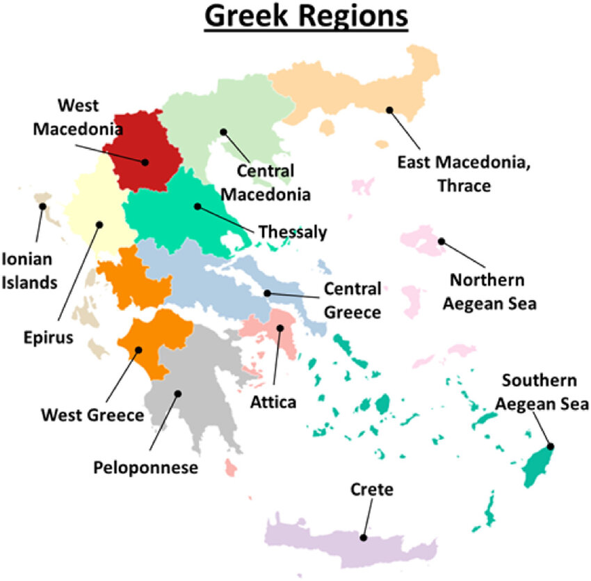 Map Of Greece - Islands, Cities, Language & History Unveiled